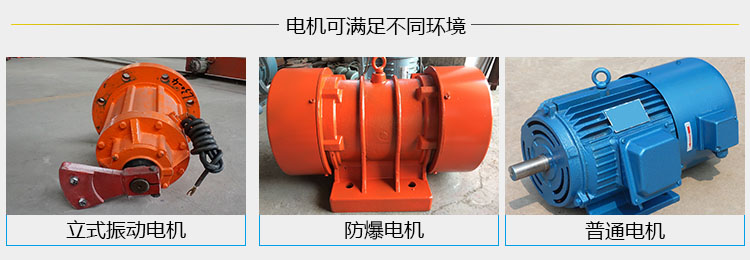 振動(dòng)篩分機(jī)電機(jī)種類